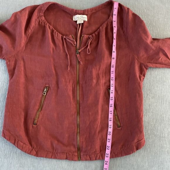 Lucky Brand Live I’m Lovel Full Zip Lightweight Jacket - Picture 10 of 12